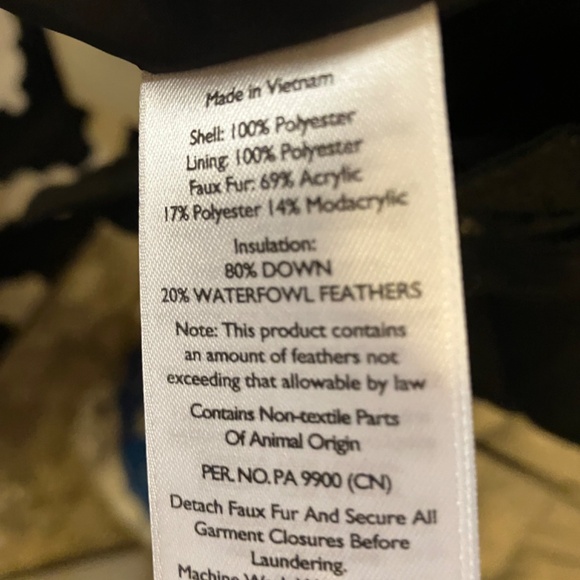 NWOT Eddie Bauer Lodge Down Duffel Parka - Picture 4 of 4